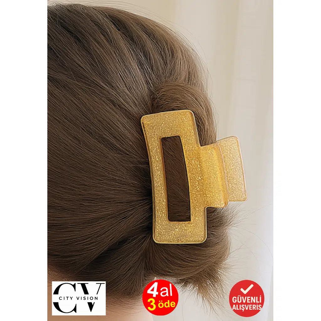 Simli Hardal Renk Mandal Toka 11 cm - Şık ve Dayanıklı