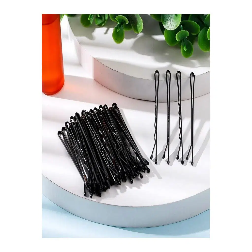 28 adet Kadın Siyah Tel Toka