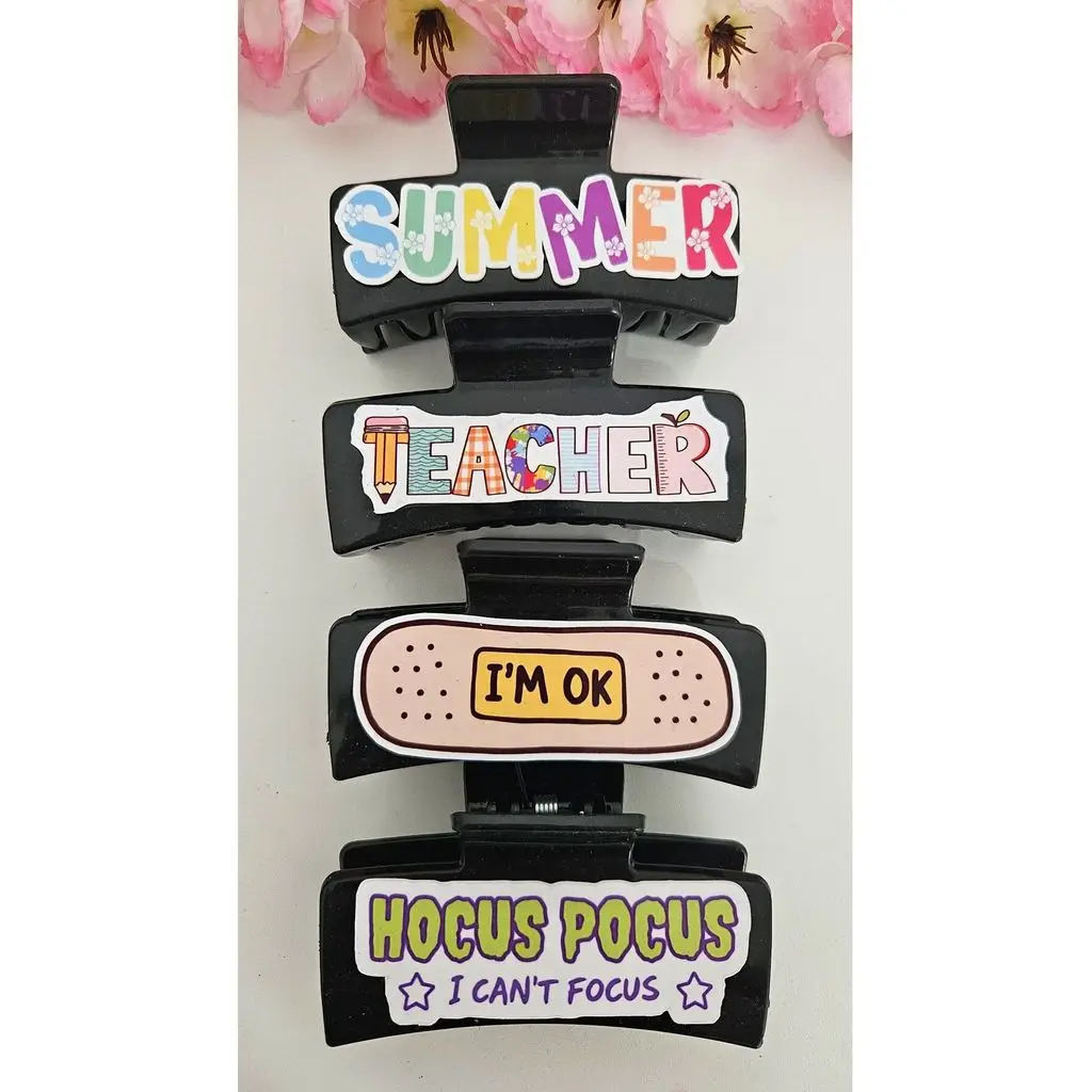 4 adet Figürlü Mandal Toka 8 cm