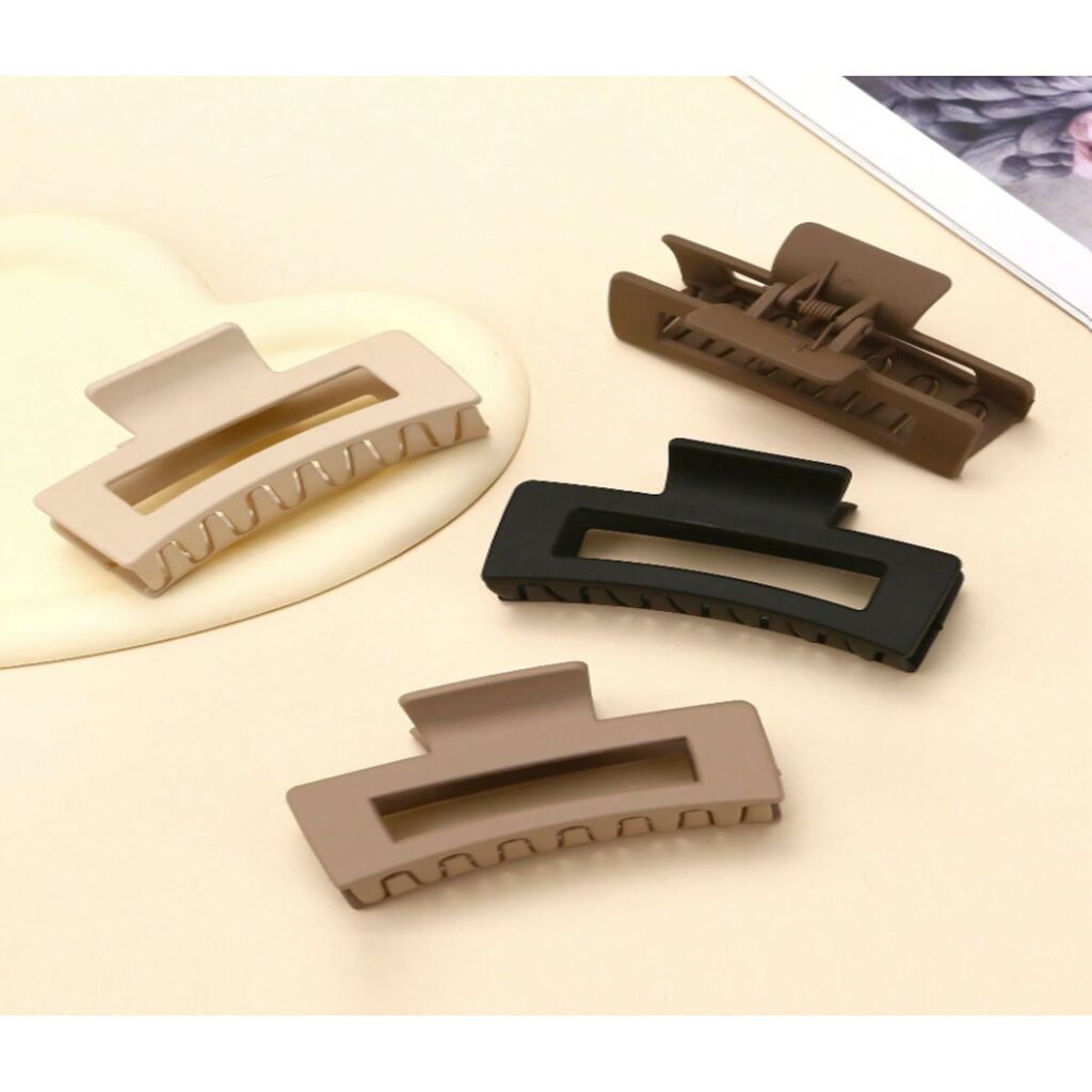 Kadın Saç Tokası 4 adet Mandal Vintage Model 7 cm- Kaymaz ve Dayanıklı