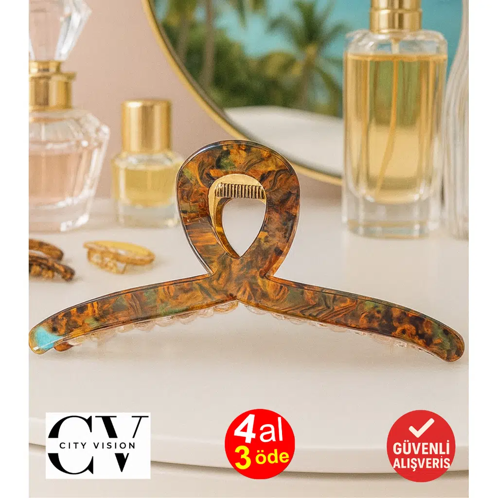 Karamel Degrade Renk 13 cm Mandal Toka