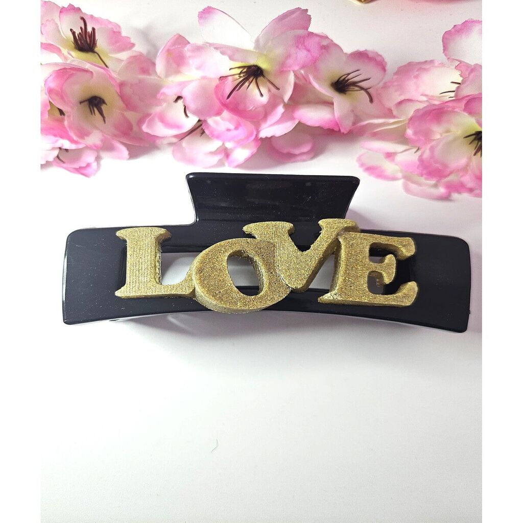 Karanlıkta Parlayan Love Mandal Toka 11 cm