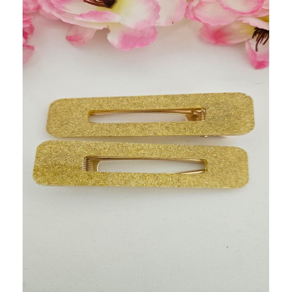 Karanlıkta Parlayan Yan Toka 2 adet Altın Sarısı 7 cm