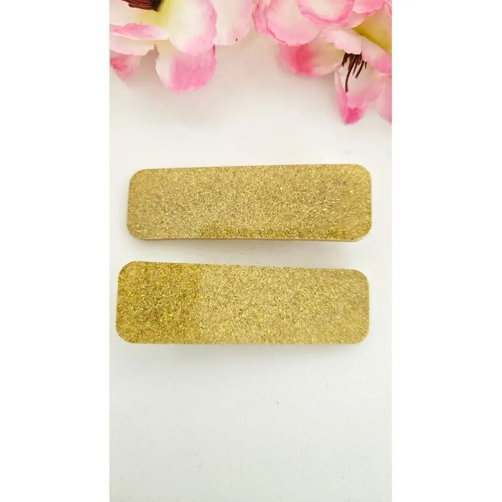 Karanlıkta Parlayan Yan Toka 2 adet Altın Sarısı 7 cm