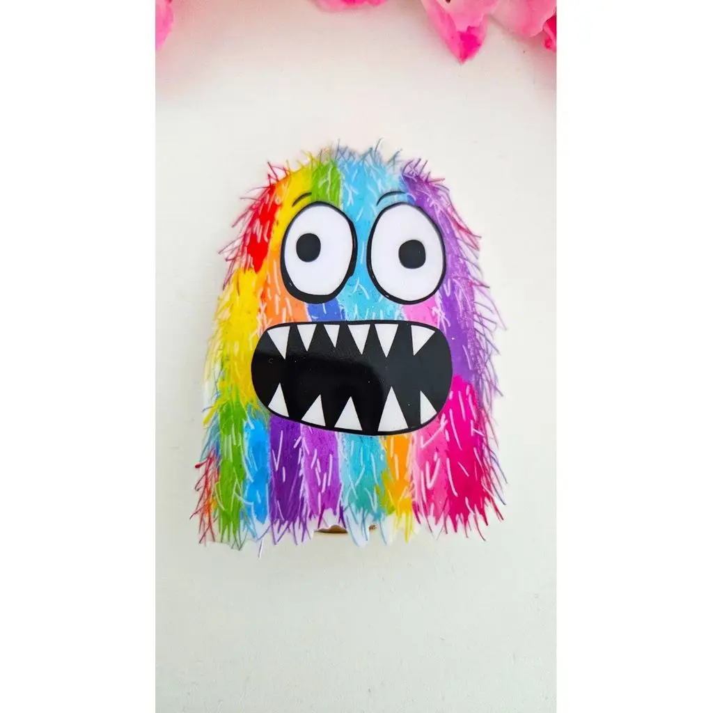 Komik Canavar Figür Yan Toka 1 adet 7 cm