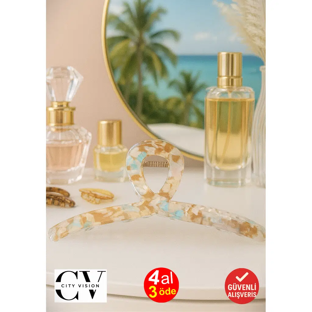 Latte Degrade Renk 13 cm Mandal Toka