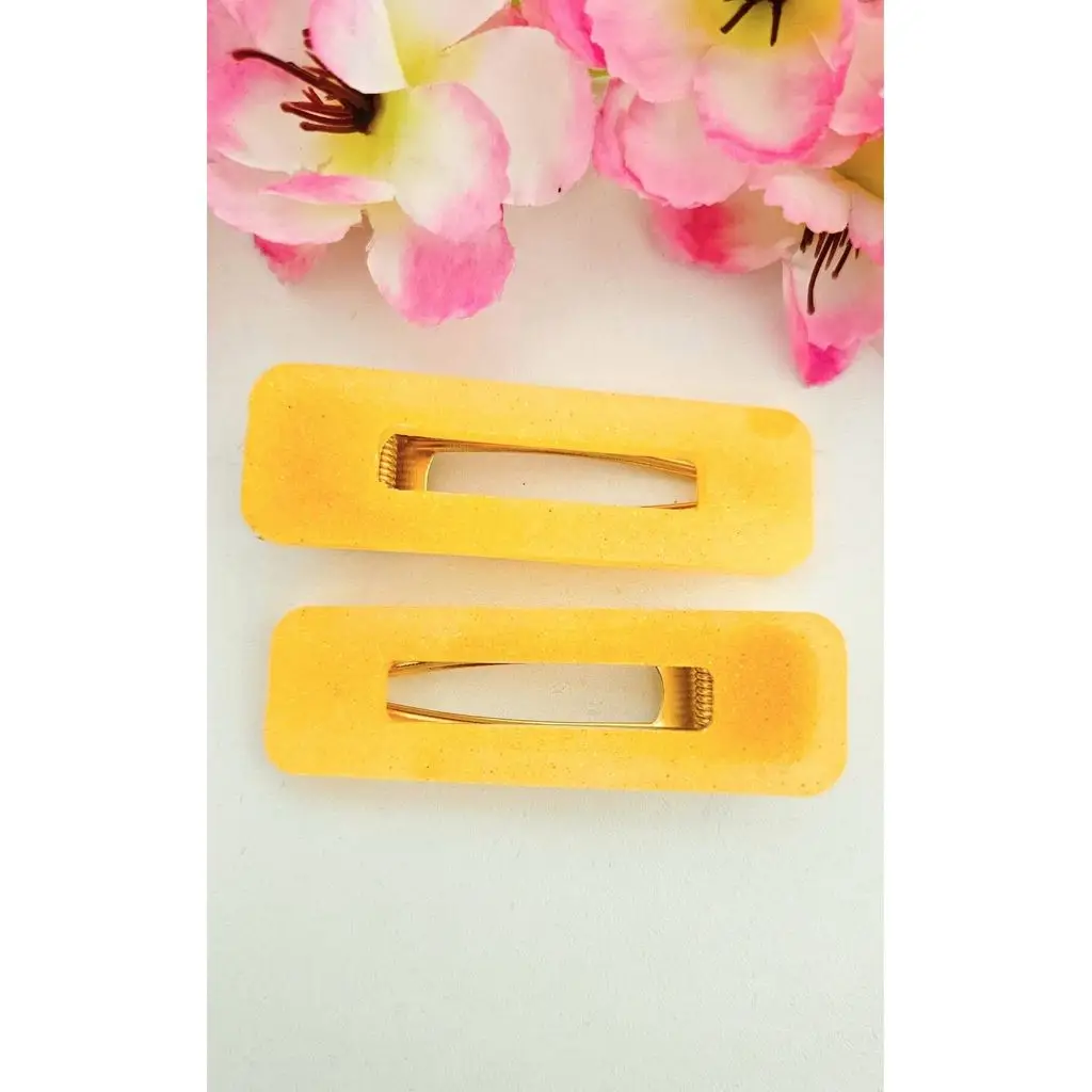 Yan Toka Turuncu Renk 2 adet 7 cm